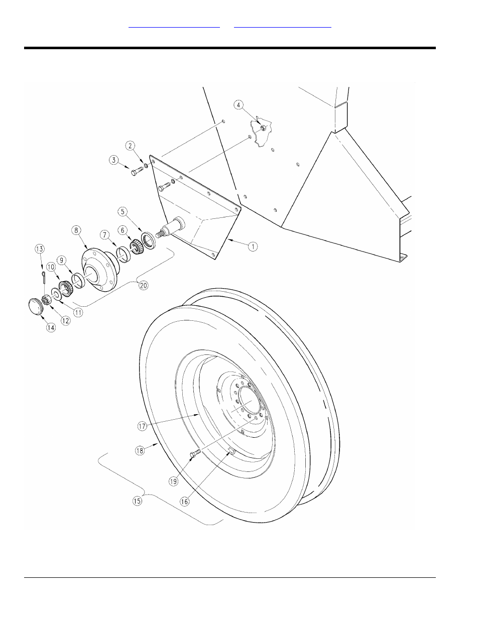 Transport wheel | Great Plains EWD13 Parts Manual User Manual | Page 88 / 94