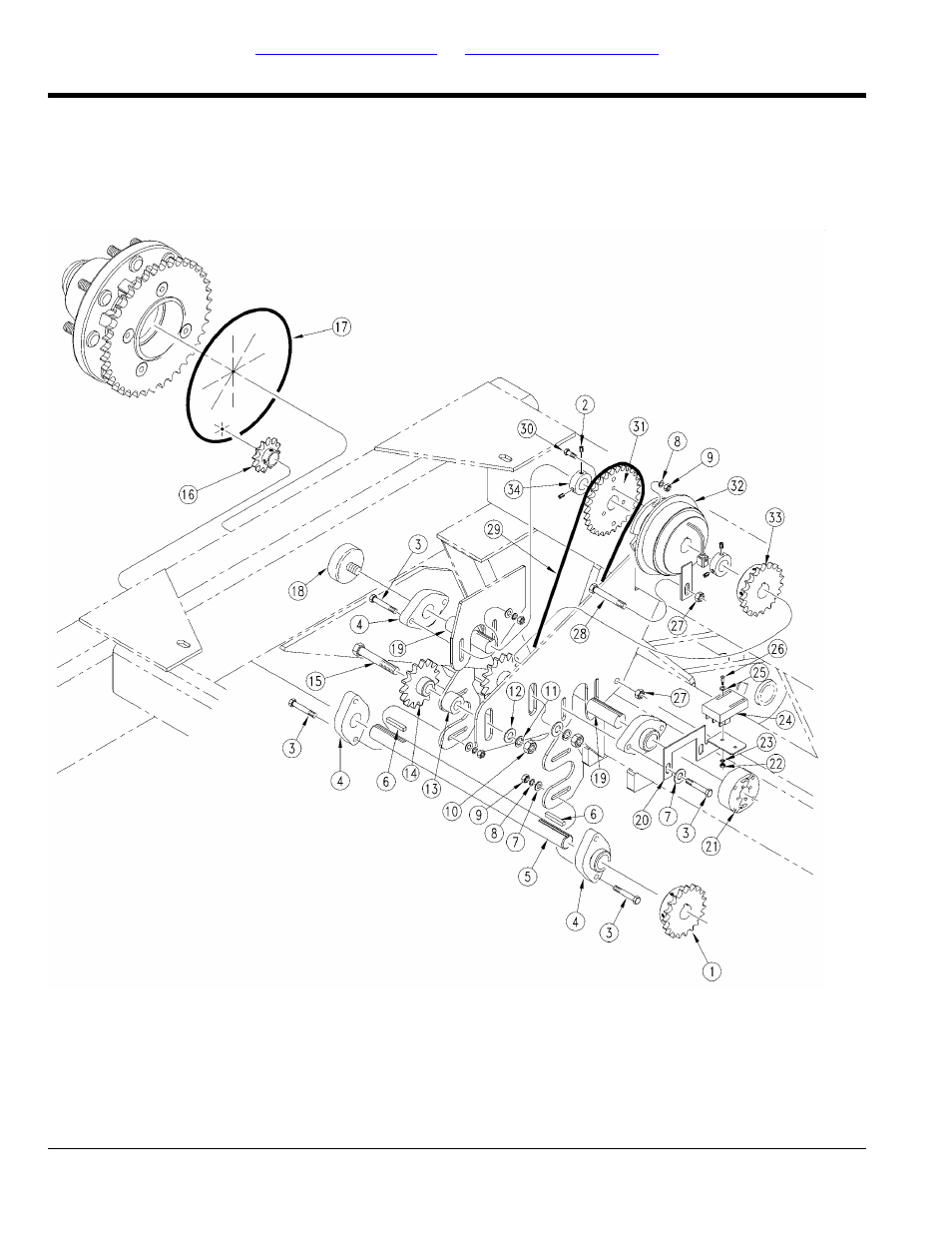 Drives, Drive wheel to electric clutch | Great Plains ADC2220 Parts Manua User Manual | Page 32 / 78