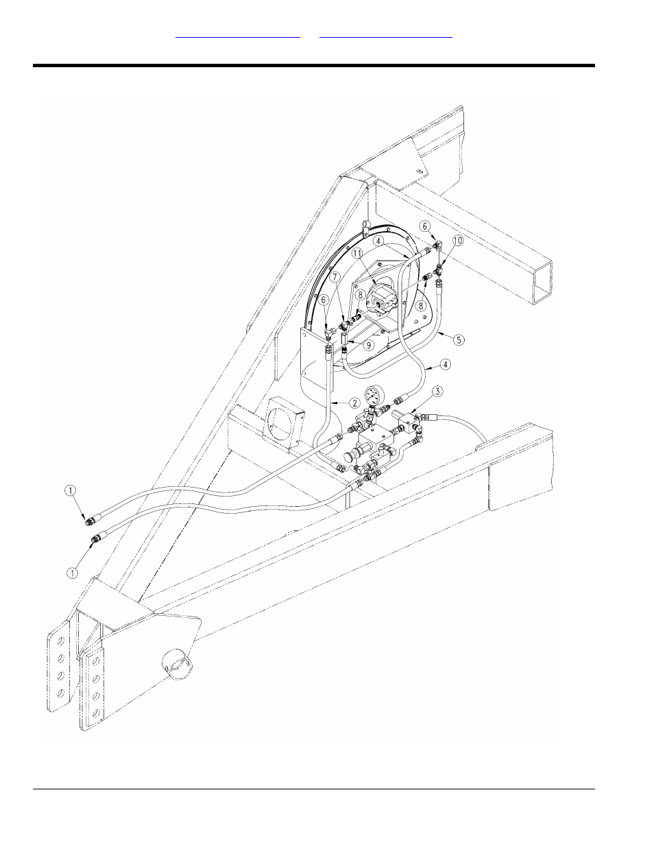 Fan hydraulic system (s/n y1077-) | Great Plains ADC2220 Parts Manua User Manual | Page 52 / 78