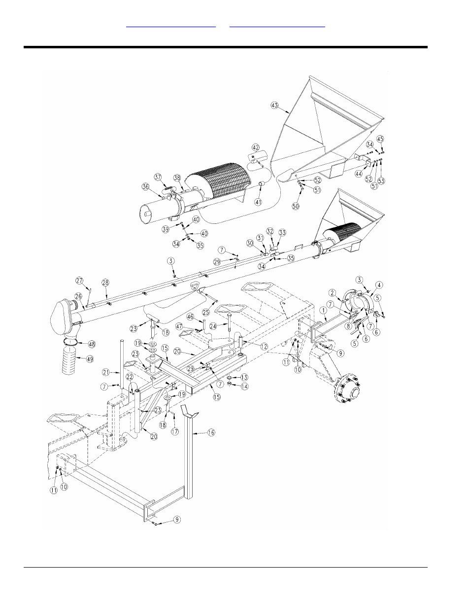 Auger, Table of contents part number index auger | Great Plains ADC2220 Parts Manua User Manual | Page 66 / 78