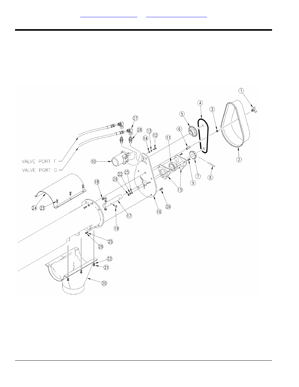 Auger hydraulic drive (part 2) | Great Plains ADC2220 Parts Manua User Manual | Page 70 / 78