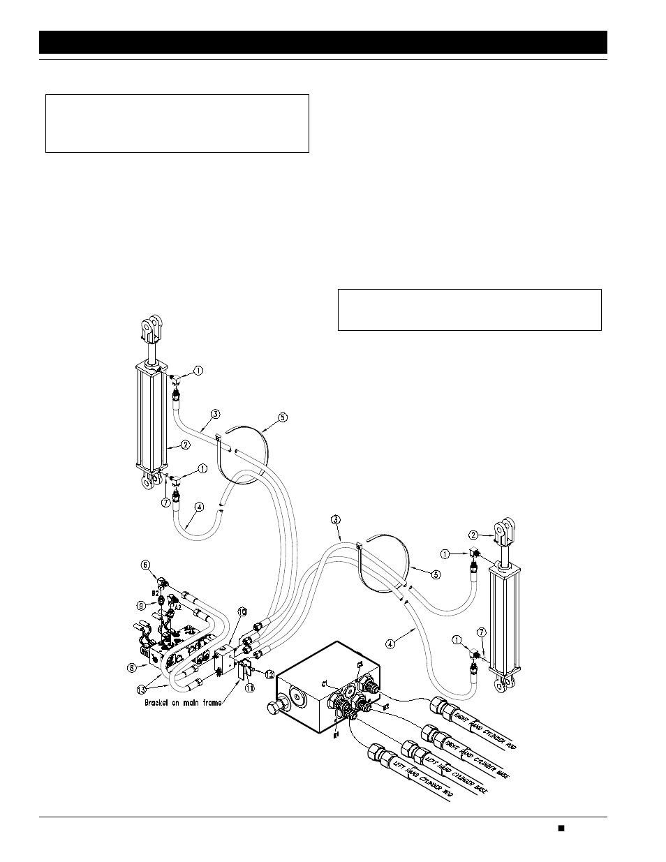 Dual marker hydraulics, Assembly instructions | Great Plains 2N-3020 Assembly Instructions User Manual | Page 6 / 11