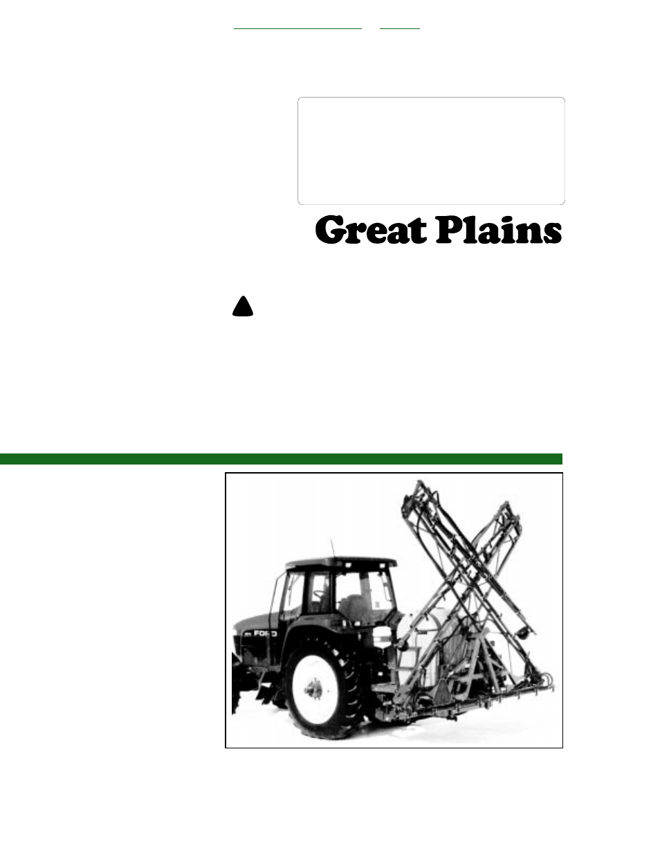 Great Plains CF60 Parts Manual User Manual | 61 pages