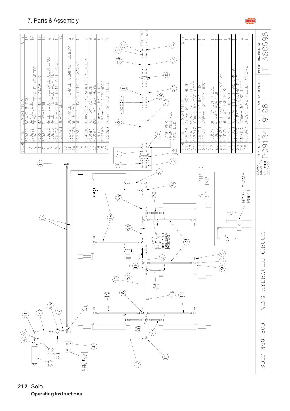 Great Plains Solo 2007 Assembly Instructions User Manual | Page 172 / 184