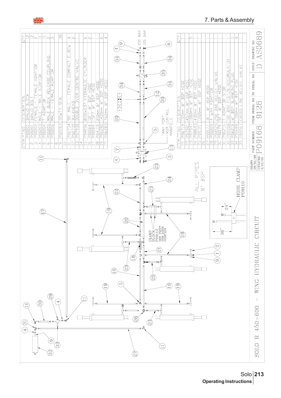 Great Plains Solo 2007 Assembly Instructions User Manual | Page 173 / 184