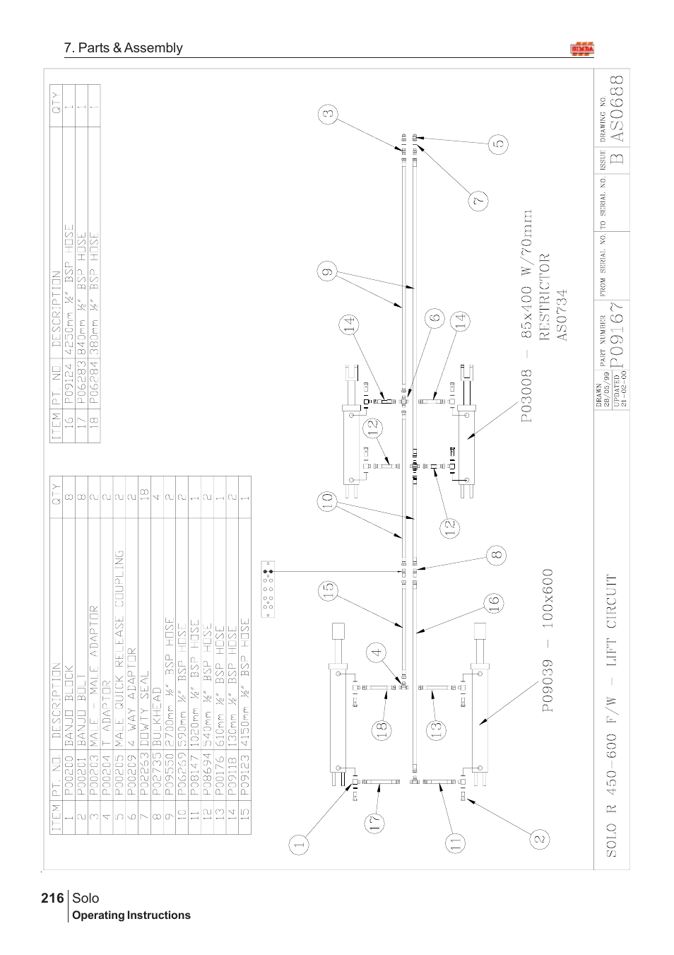 Great Plains Solo 2007 Assembly Instructions User Manual | Page 176 / 184