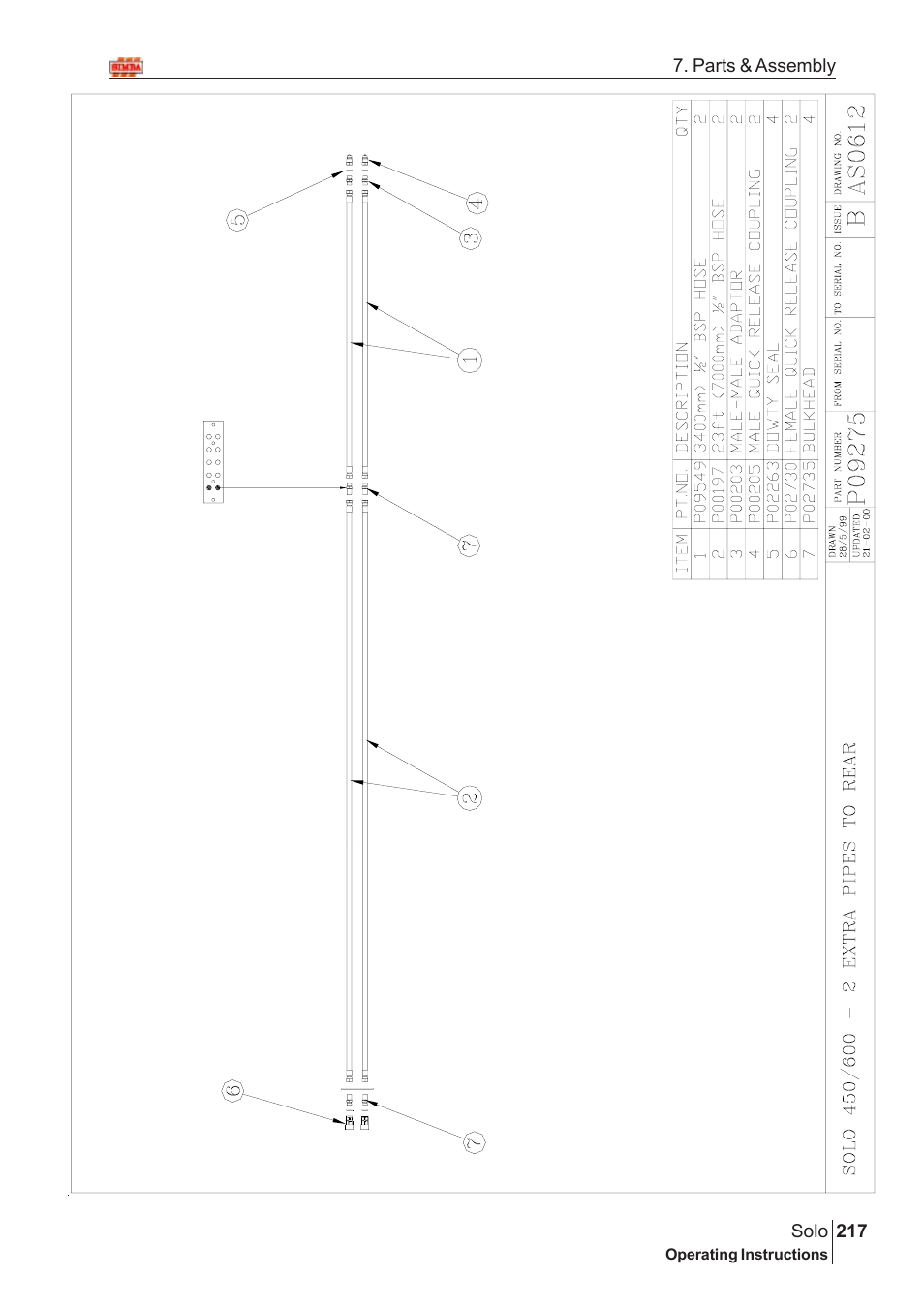 Great Plains Solo 2007 Assembly Instructions User Manual | Page 177 / 184