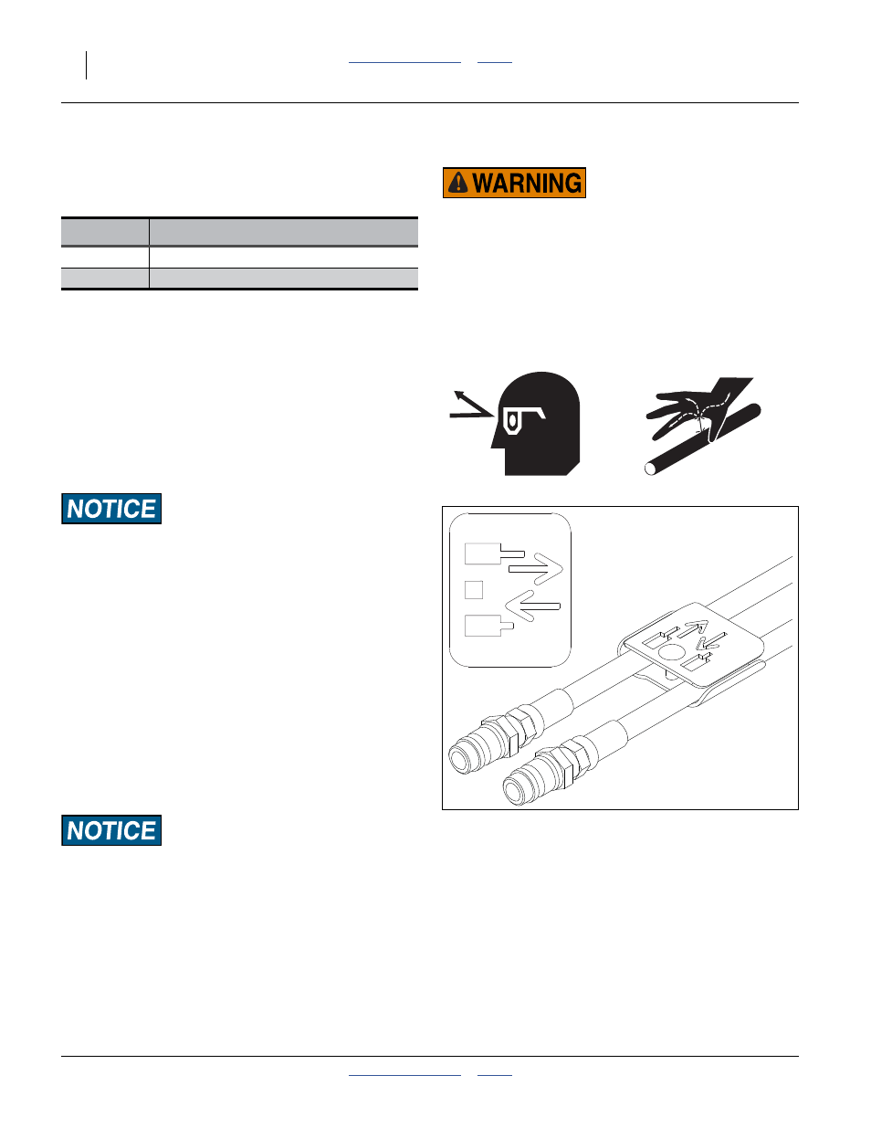 Hydraulic hose hookup, Protecting fan hydraulic motor seals | Great Plains 2525A Operator Manual User Manual | Page 18 / 116