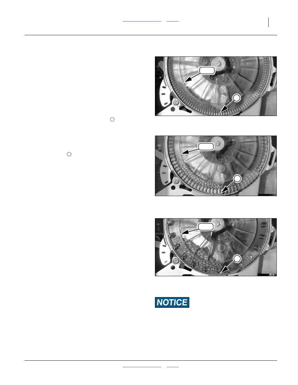 Optimal seed pool slopes, Meter re-fill, Optimal seed pool slopes meter re-fill | Great Plains 2525A Operator Manual User Manual | Page 51 / 116
