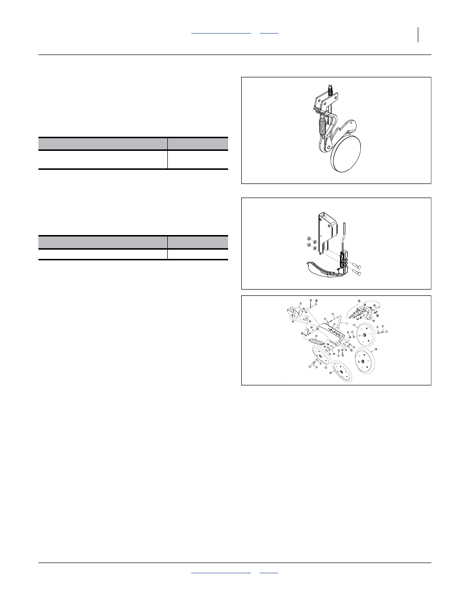 Seed firmers, Seed-lok® seed firmer, Keeton seed firmer | Row unit press wheels, Seed-lok® seed firmer keeton seed firmer | Great Plains 2525A Operator Manual User Manual | Page 91 / 116