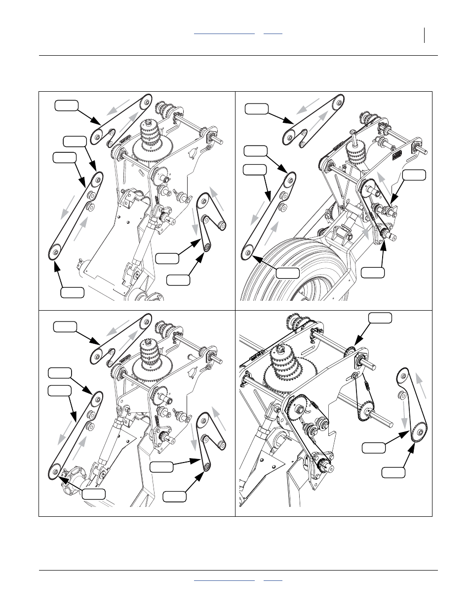 Ground drive chains | Great Plains 2525A Operator Manual User Manual | Page 99 / 116
