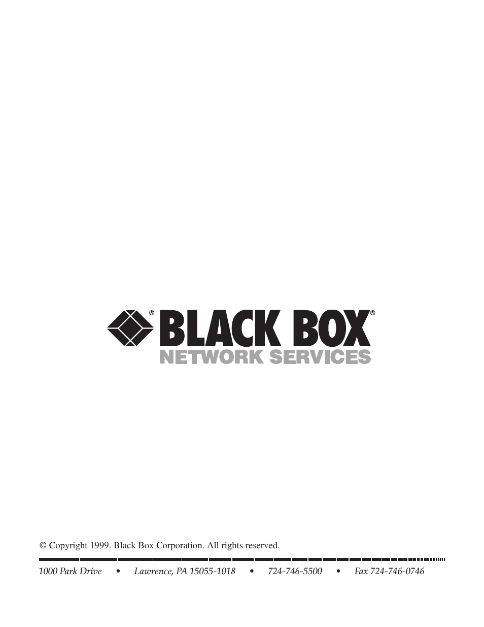 Black Box PS035A User Manual | Page 30 / 30