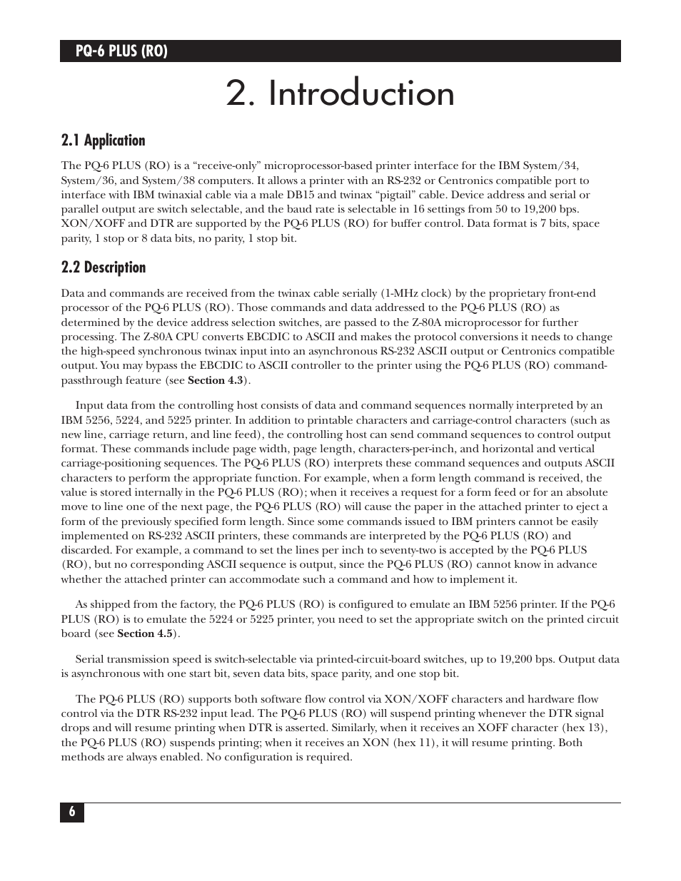 Introduction | Black Box PS035A User Manual | Page 7 / 30