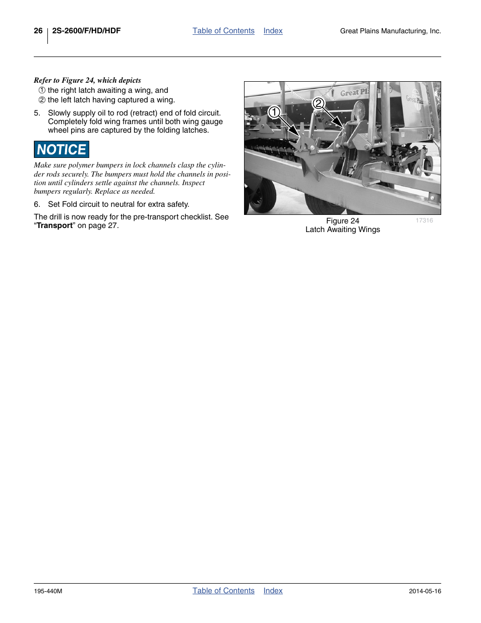 Great Plains 2S-2600HDF Operator Manual v1 User Manual | Page 30 / 116