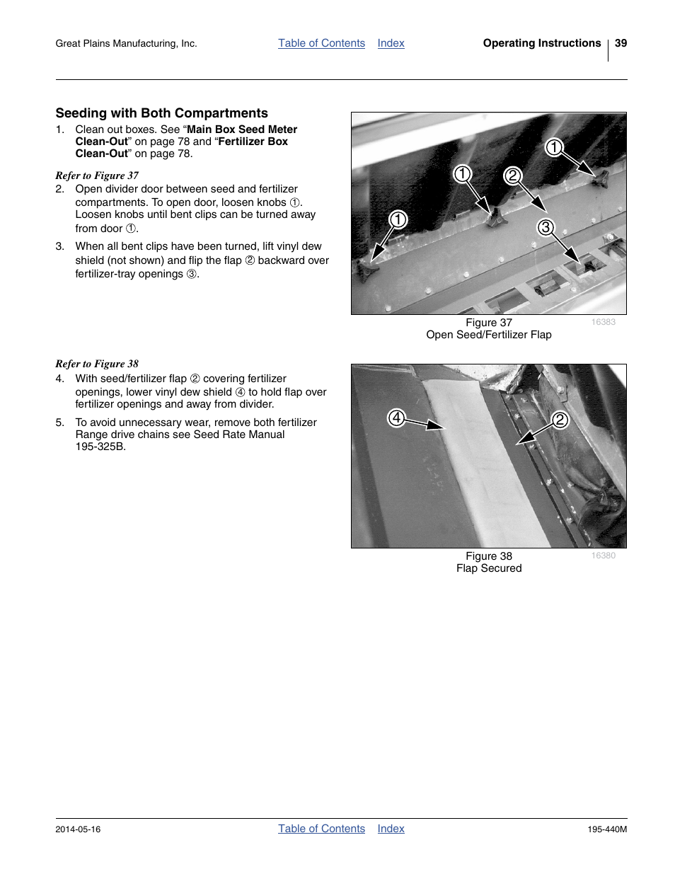 Seeding with both compartments | Great Plains 2S-2600HDF Operator Manual v1 User Manual | Page 43 / 116