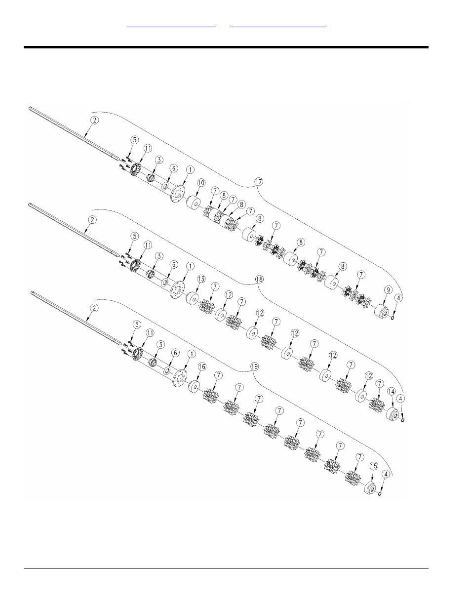 6 outlet meter shaft assembly | Great Plains NTA3007HD Parts Manua User Manual | Page 104 / 158