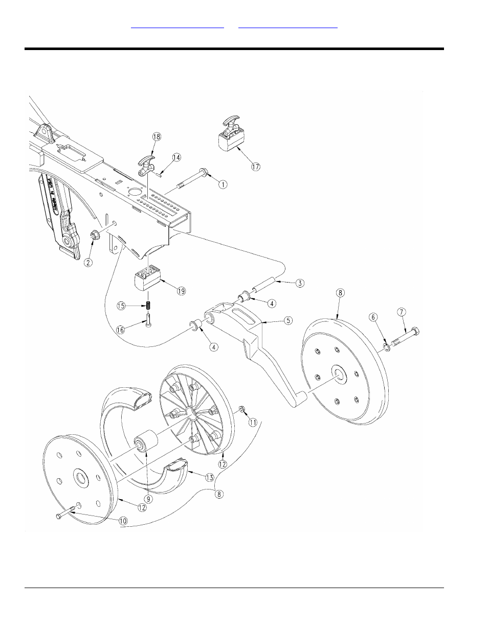 3 " x 13" v-crown press wheel | Great Plains NTA3007HD Parts Manua User Manual | Page 126 / 158