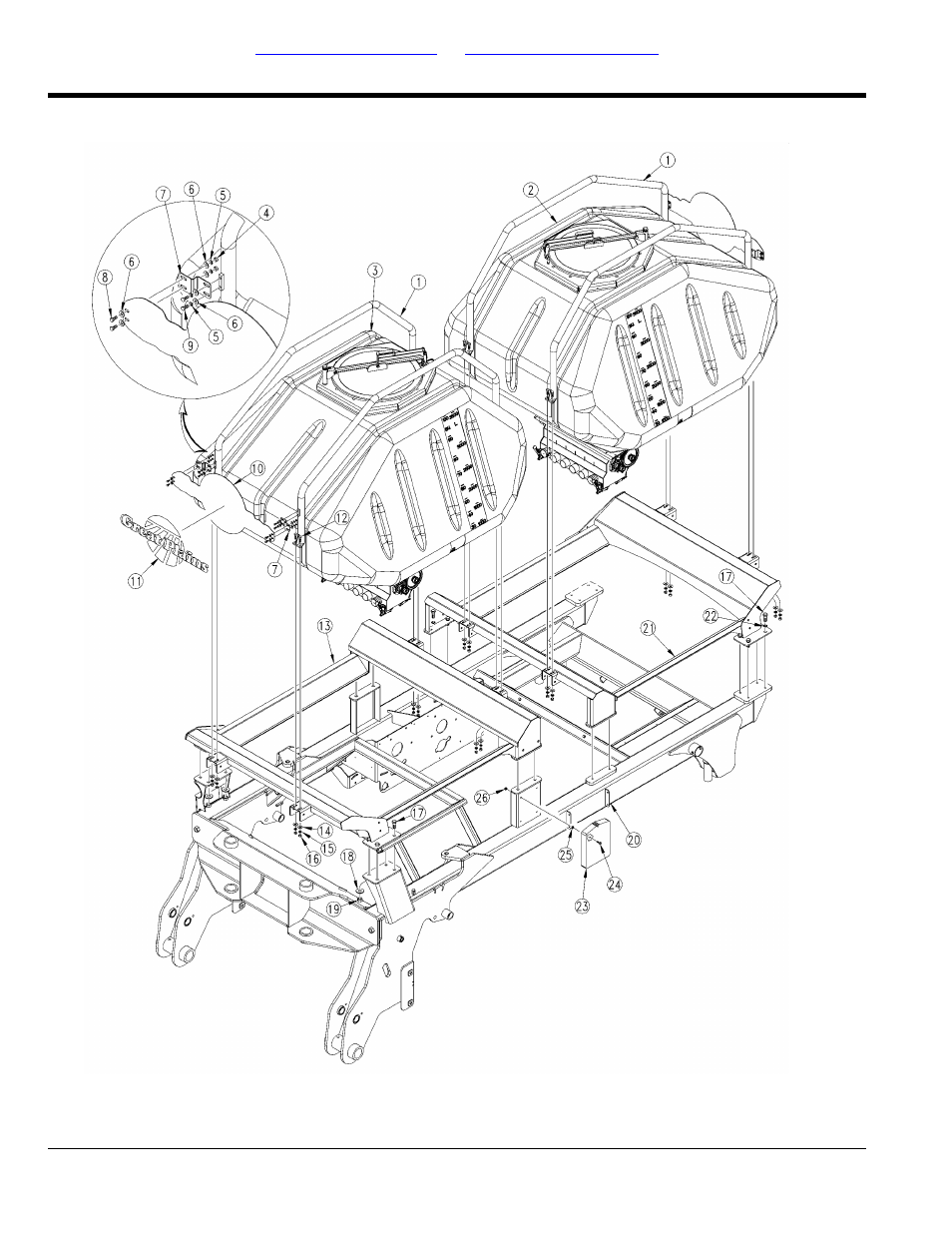 Bin to frame, Table of contents part number index bin to frame | Great Plains NTA3007HD Parts Manua User Manual | Page 18 / 158