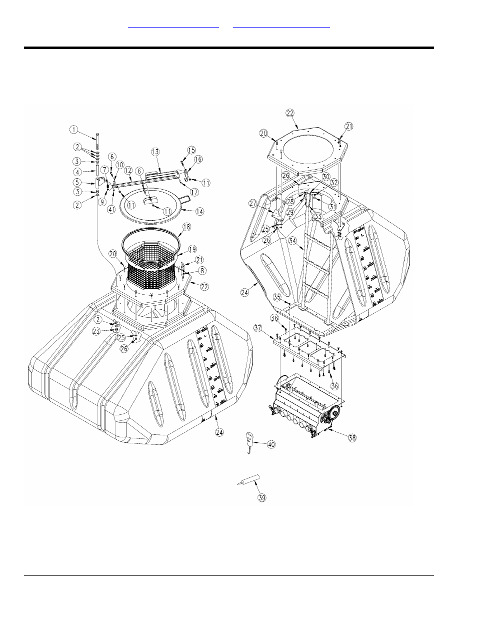 Bin assembly, Table of contents part number index bin assembly | Great Plains NTA3007HD Parts Manua User Manual | Page 20 / 158