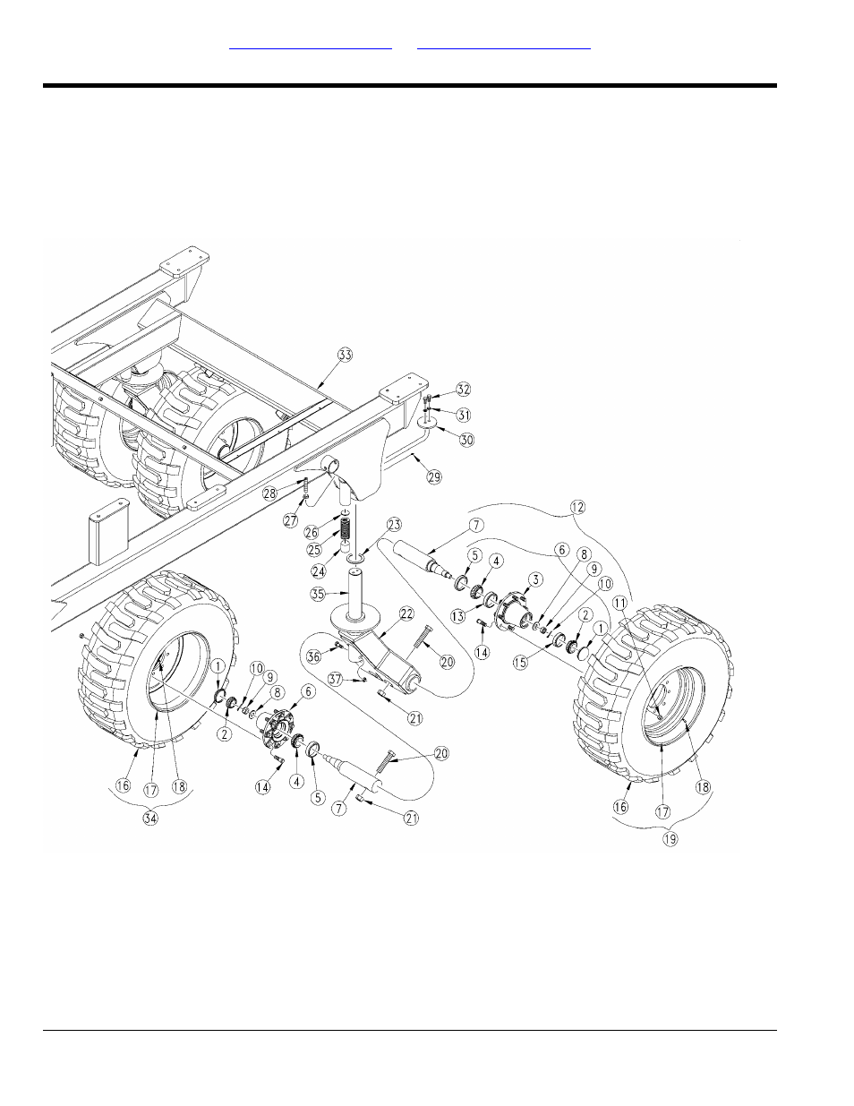 Rear caster wheel assembly | Great Plains NTA3007HD Parts Manua User Manual | Page 42 / 158