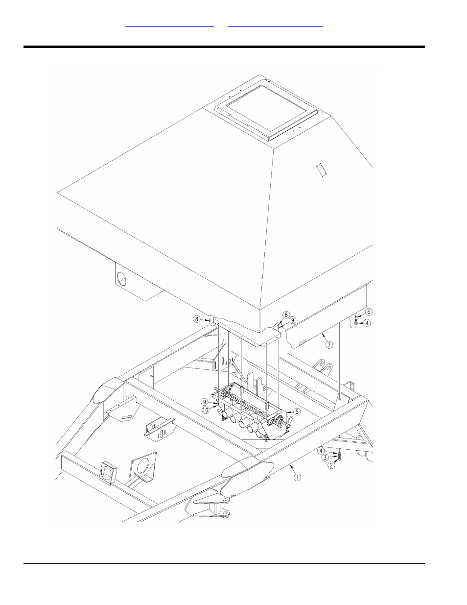 Bin and frame, Table of contents part number index bin and frame | Great Plains ADC1150 Parts Manual User Manual | Page 16 / 66