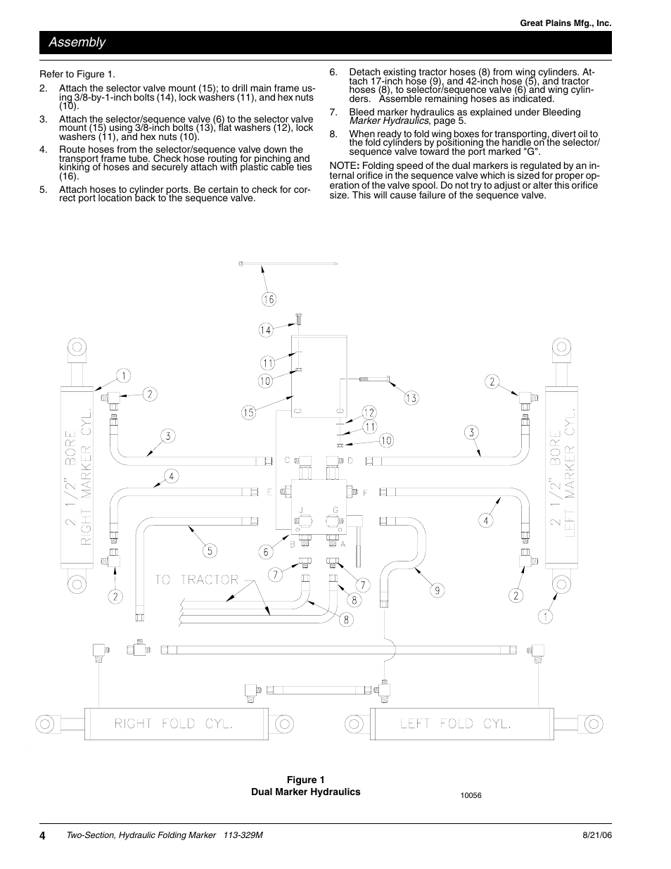Assembly | Great Plains 2SNG30 Assembly Instructions User Manual | Page 4 / 6