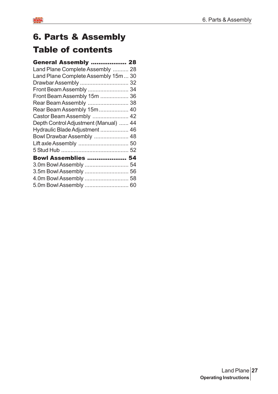 Great Plains Land Plane Assembly Instructions User Manual | 36 pages