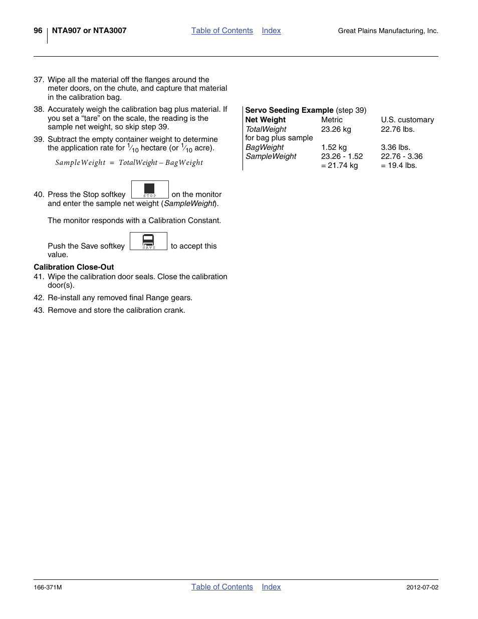 Great Plains NTA3007 Operator Manual User Manual | Page 100 / 200