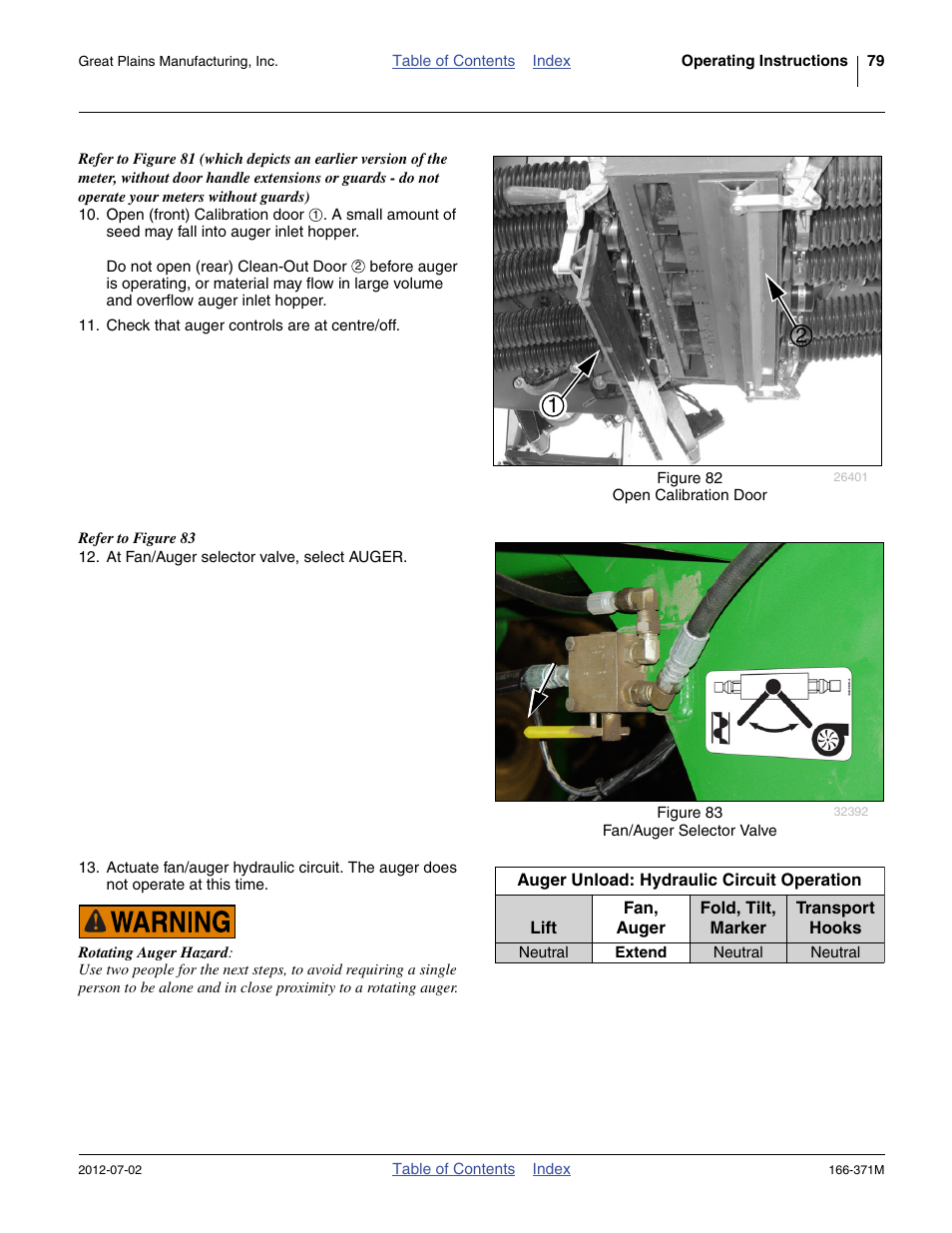Great Plains NTA3007 Operator Manual User Manual | Page 83 / 200