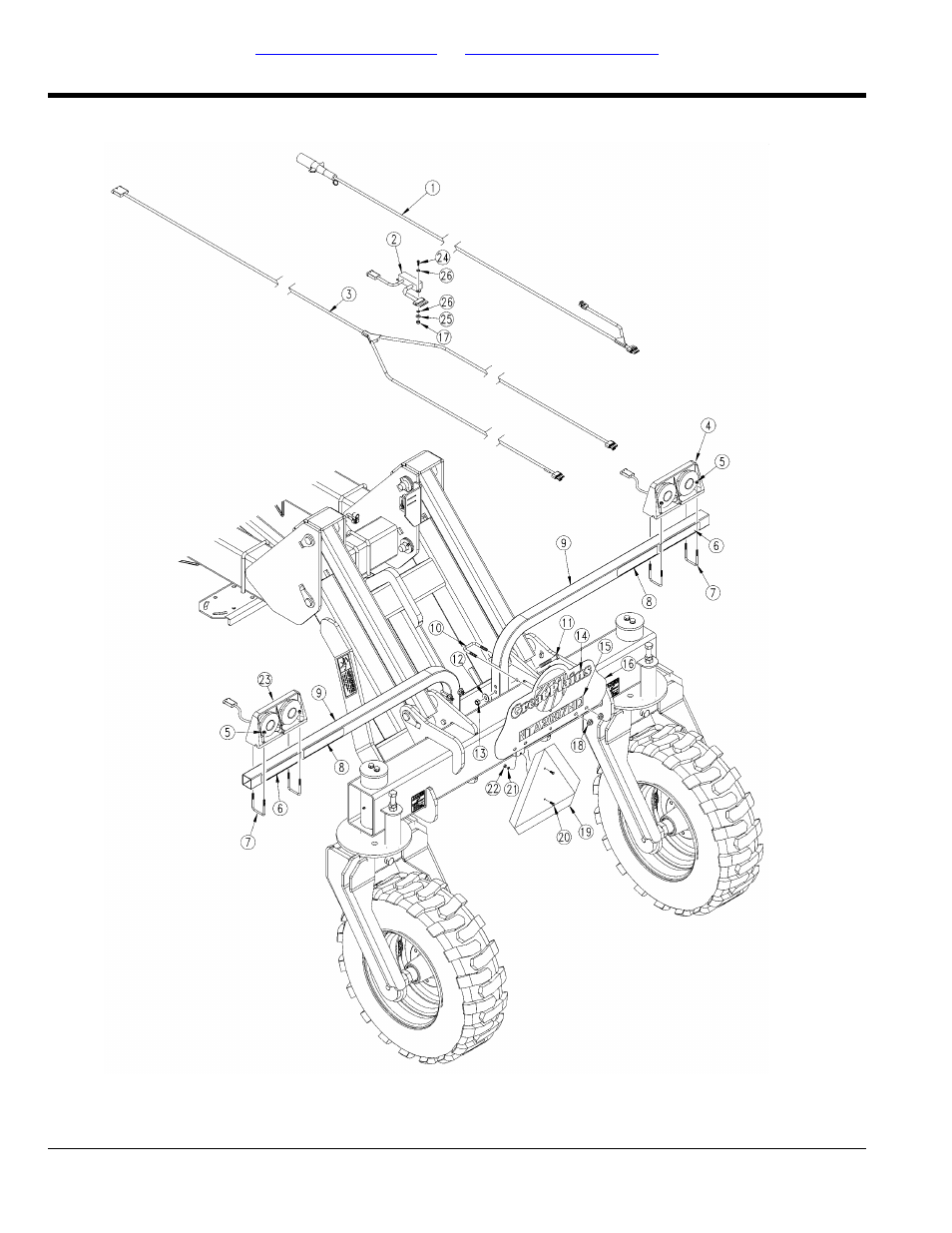 Implement lights nta2007hd | Great Plains NTA2007HD Parts Manua User Manual | Page 136 / 160