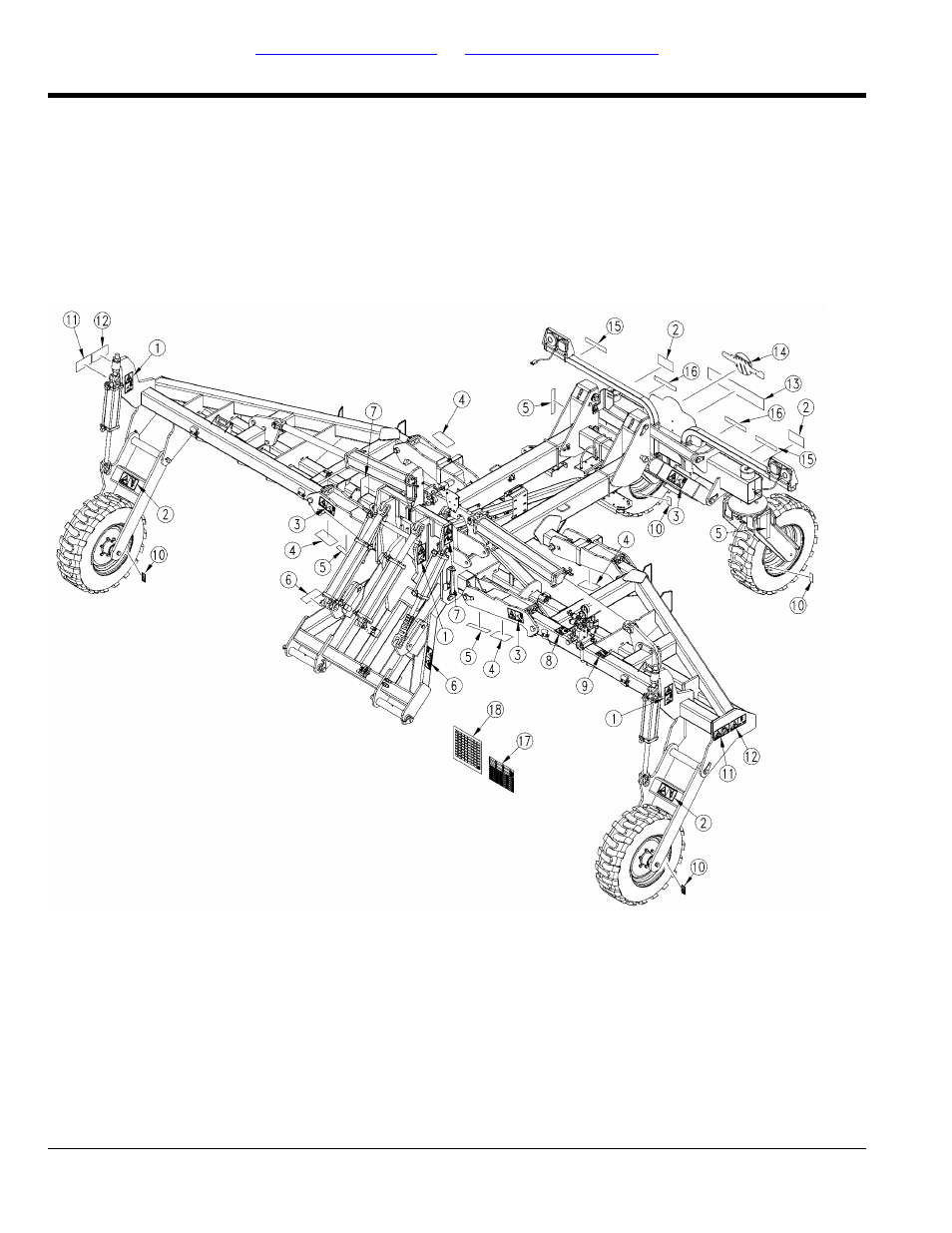 Nta607hd implement decals | Great Plains NTA2007HD Parts Manua User Manual | Page 152 / 160