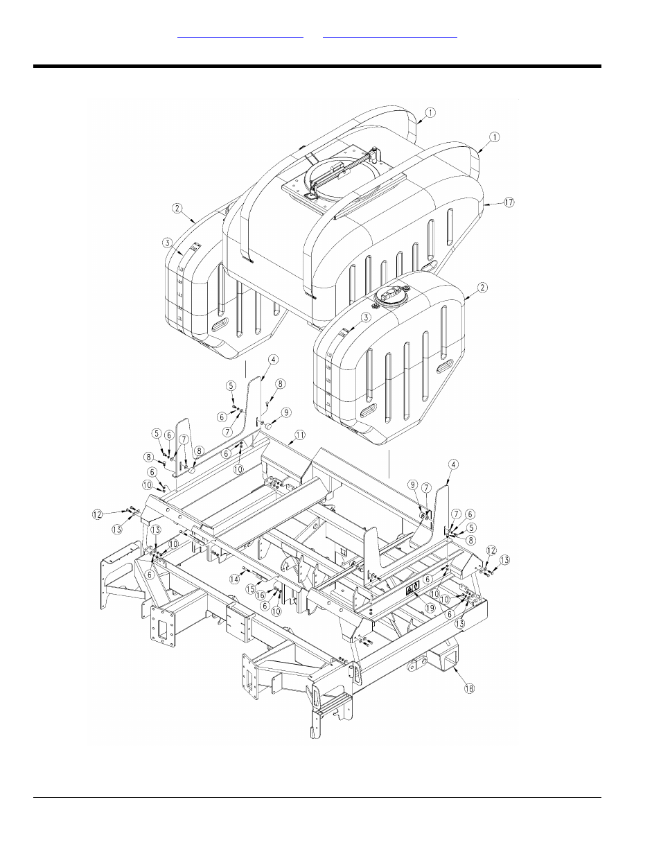 Fertilizer bin mounting | Great Plains NTA2007HD Parts Manua User Manual | Page 22 / 160