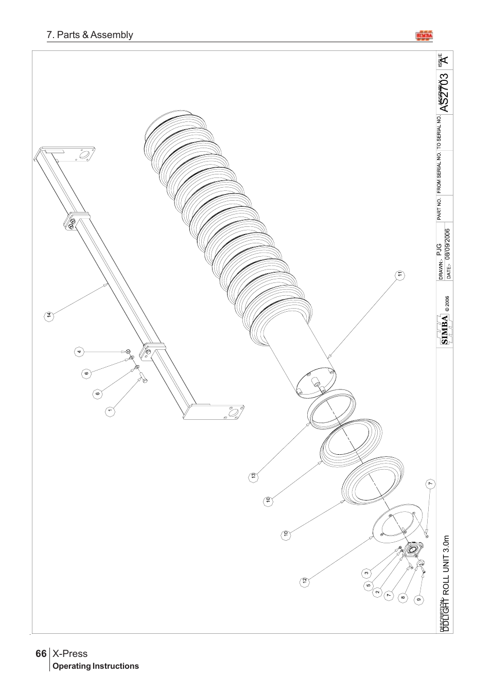Aas2 70 3 | Great Plains X-PresS 2007 Assembly Instructions User Manual | Page 32 / 58