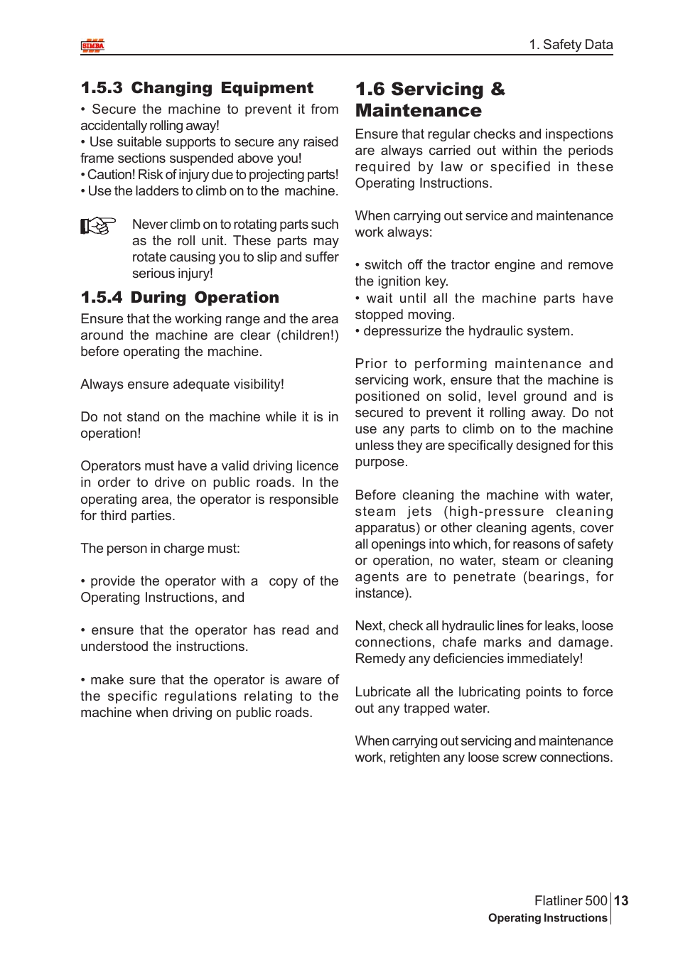 6 servicing & maintenance | Great Plains P12719 2005 User Manual | Page 13 / 32