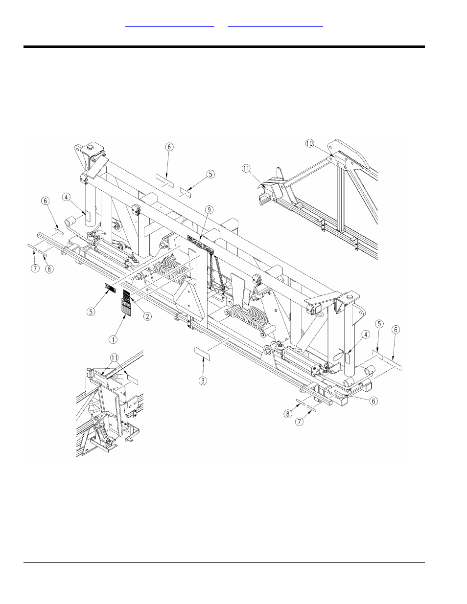 Boom decals, Table of contents part number index boom decals | Great Plains TSF1290 Parts Manual User Manual | Page 184 / 226