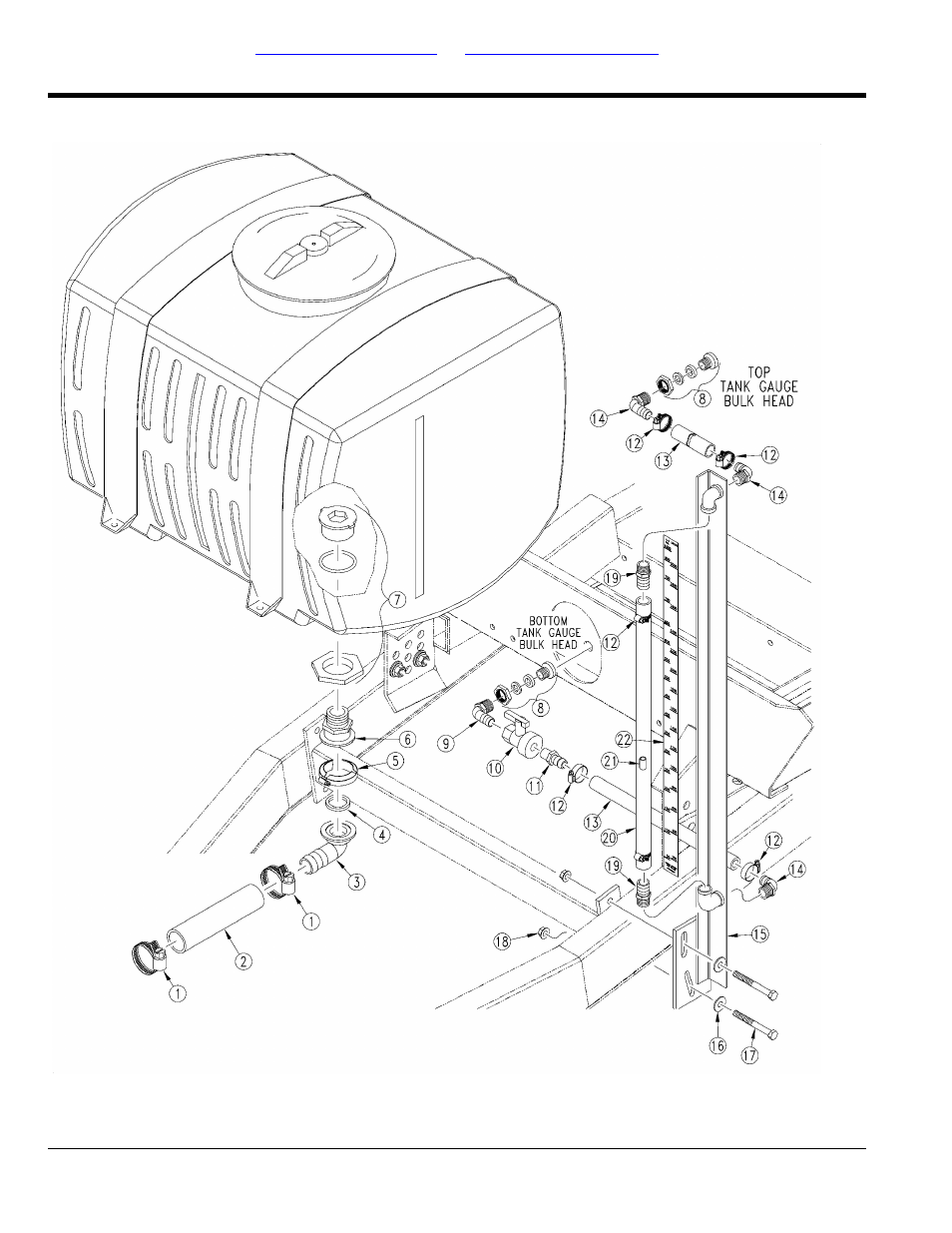 Rinse & flush tank plumbing assembly (2005+) | Great Plains TSF1290 Parts Manual User Manual | Page 192 / 226