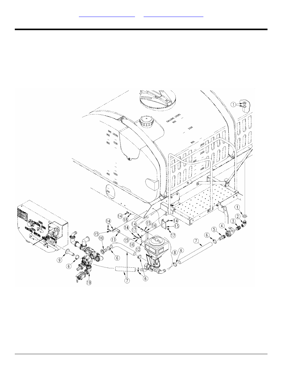 Chemical inductor kit assembly (2005+) | Great Plains TSF1290 Parts Manual User Manual | Page 200 / 226