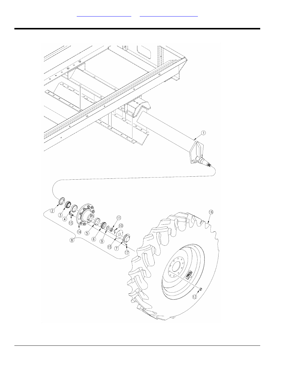 Single axle hub & tire (1250 gallon) | Great Plains TSF1290 Parts Manual User Manual | Page 30 / 226
