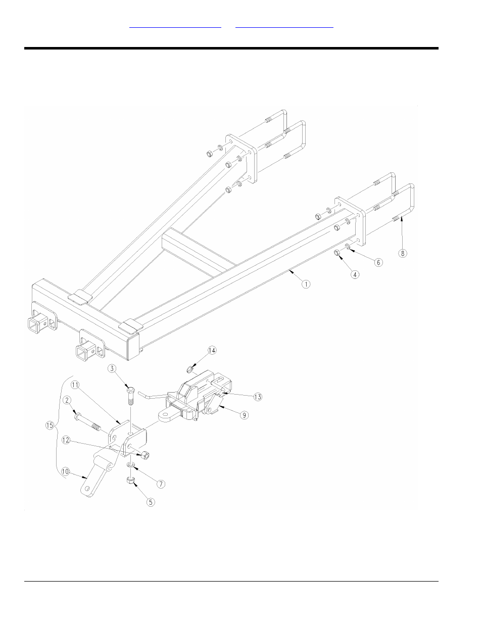 Shiftable hitch assembly (417-317s) | Great Plains NP3000A Parts Manual User Manual | Page 18 / 112