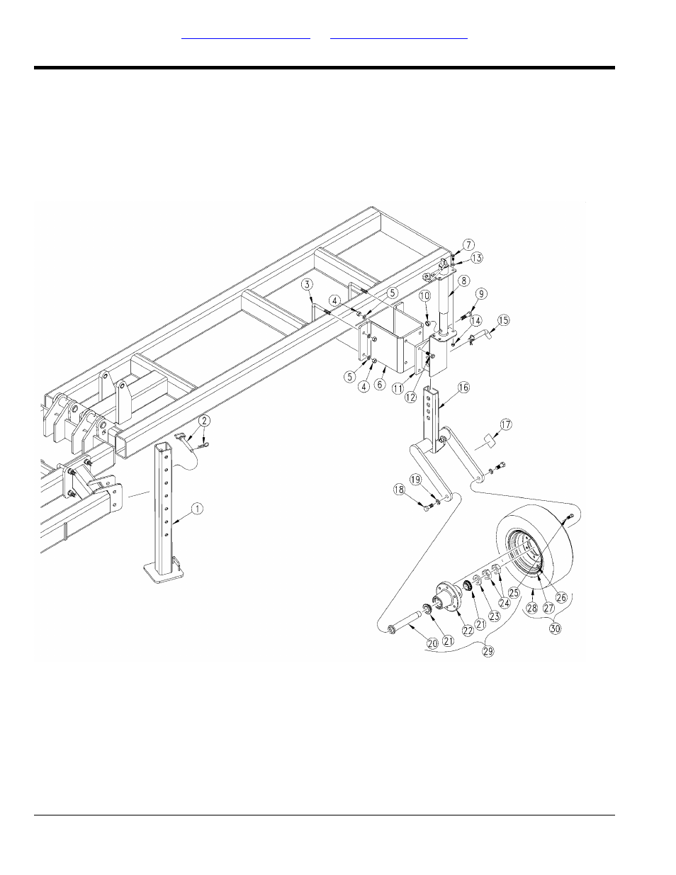 Transport, Gauge wheel and stand | Great Plains NP3000A Parts Manual User Manual | Page 28 / 112