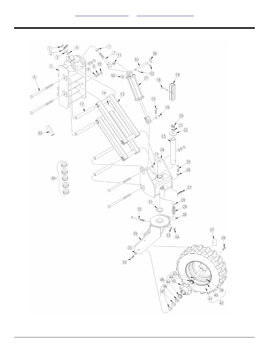 Lift assist assembly (s/n c1017a+) | Great Plains NP3000A Parts Manual User Manual | Page 32 / 112