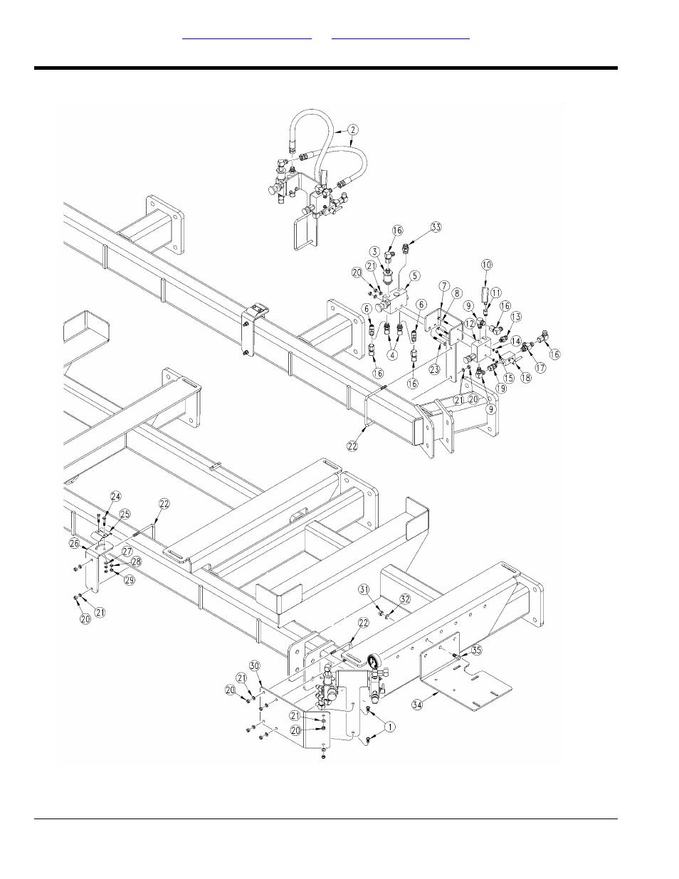 Down pressure assembly | Great Plains NP3000A Parts Manual User Manual | Page 44 / 112