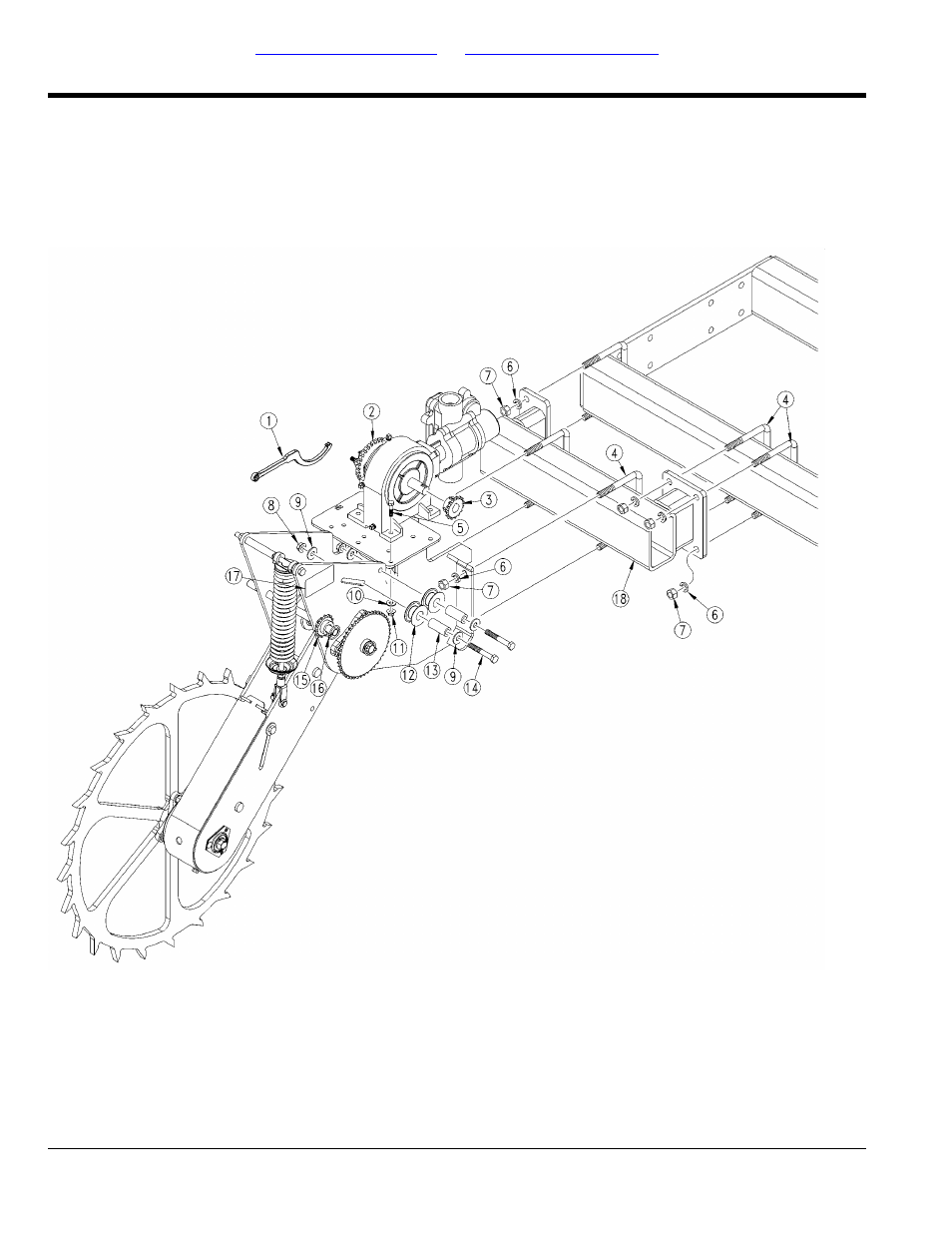 Liquid fertilizer, Fertilizer drive mounting | Great Plains NP3000A Parts Manual User Manual | Page 84 / 112