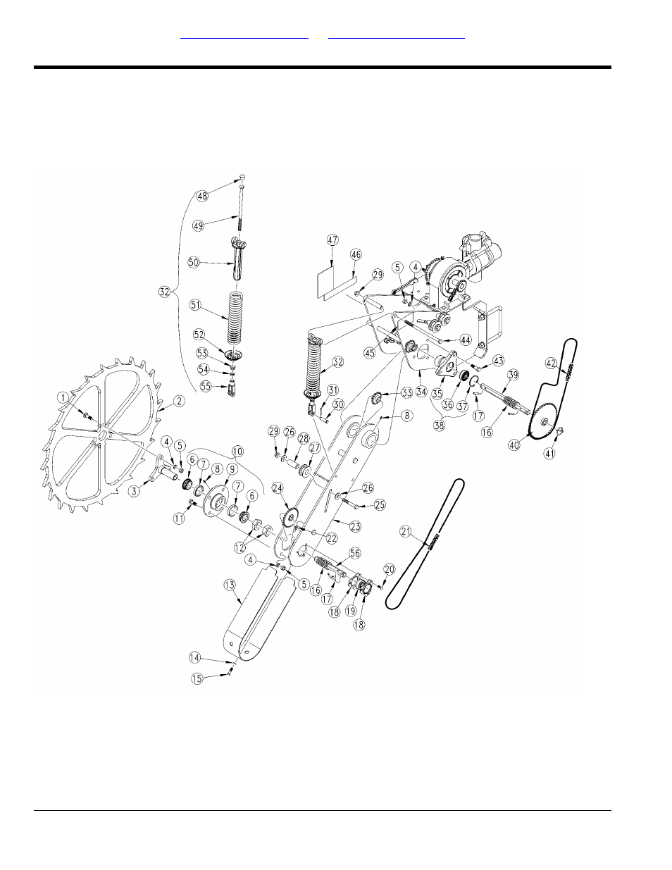 Liquid fertilizer ground drive assembly | Great Plains NP3000A Parts Manual User Manual | Page 86 / 112