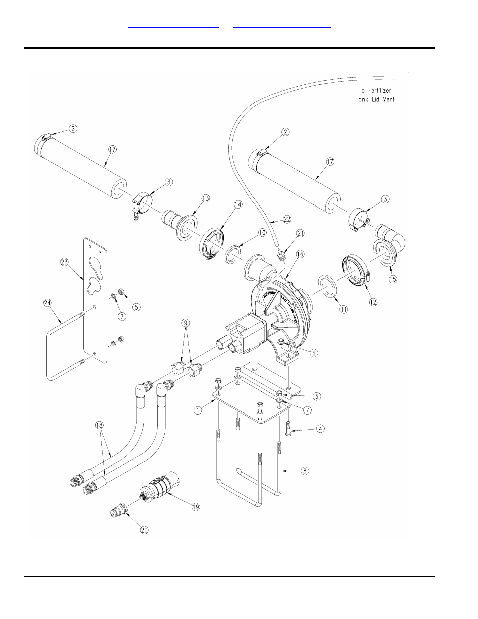 Hydraulic pump, Table of contents part number index hydraulic pump | Great Plains NP3000A Parts Manual User Manual | Page 96 / 112