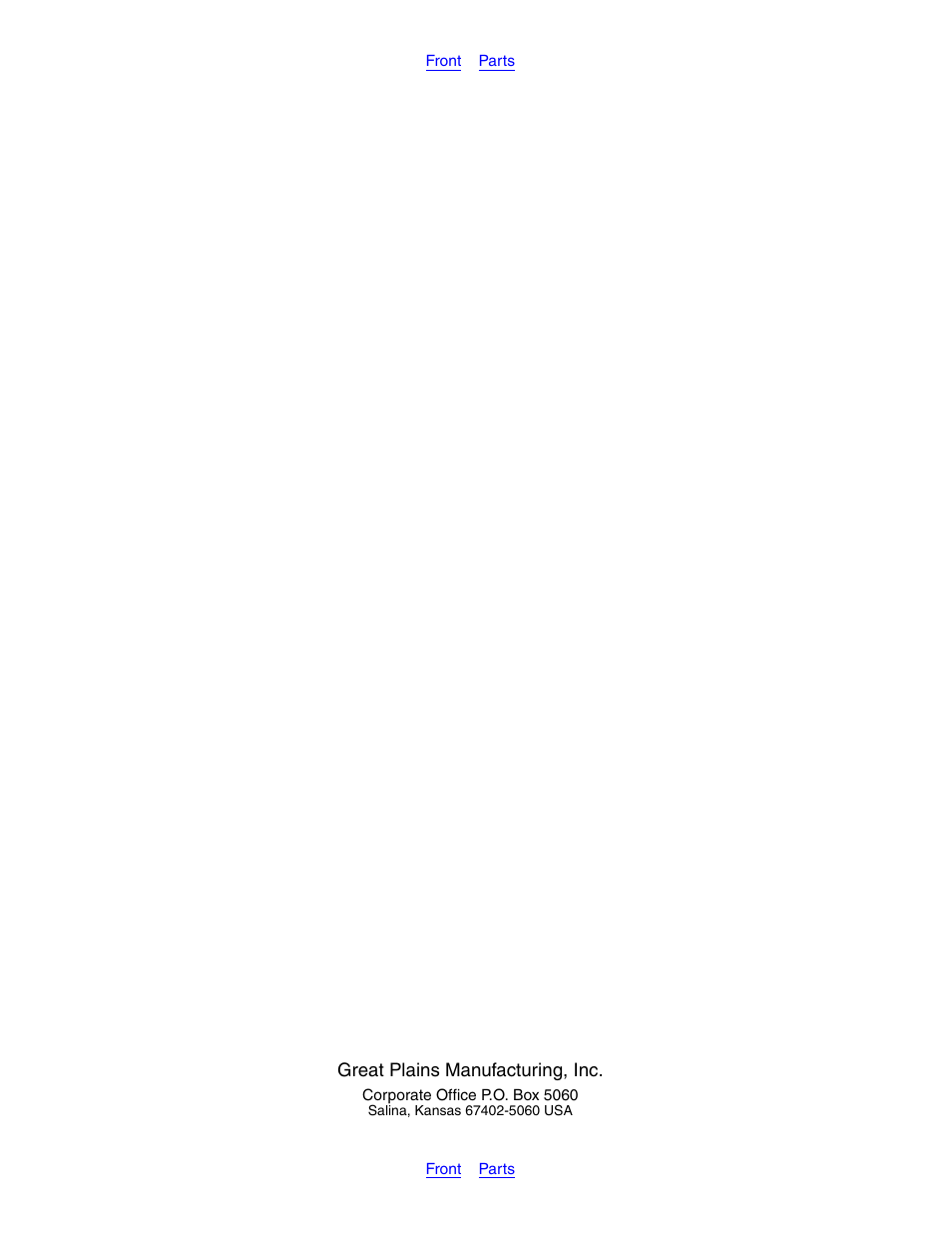 Great plains manufacturing, inc | Great Plains NTA2007HD Assembly Instructions User Manual | Page 24 / 24