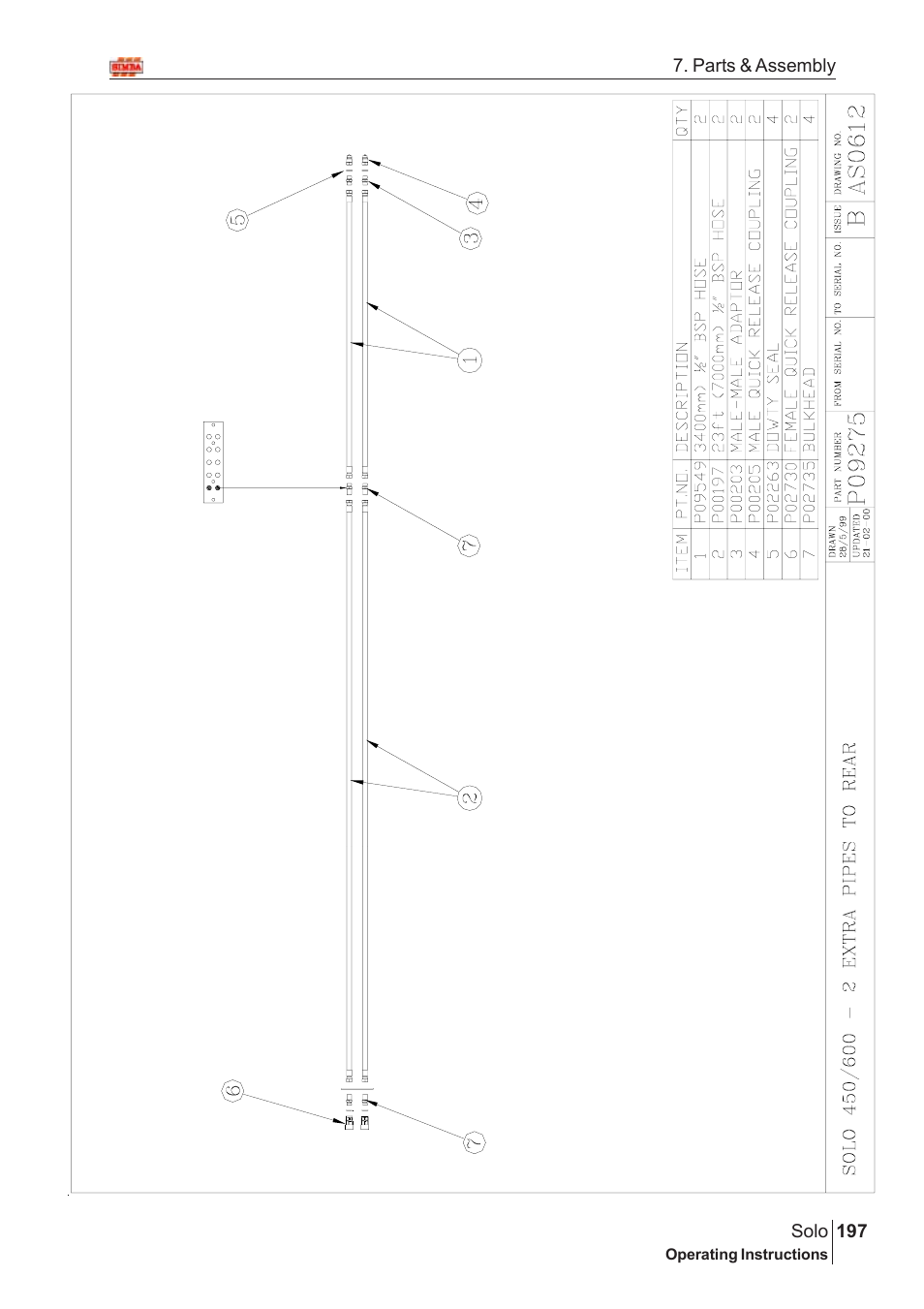 Great Plains SOLO 450 Assembly Instructions User Manual | Page 157 / 164