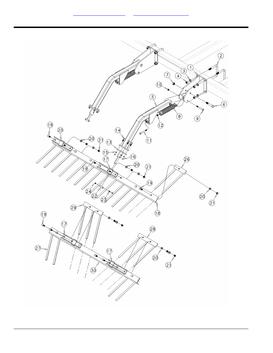 Buster bar assembly | Great Plains TC5319 Parts Manual User Manual | Page 92 / 104