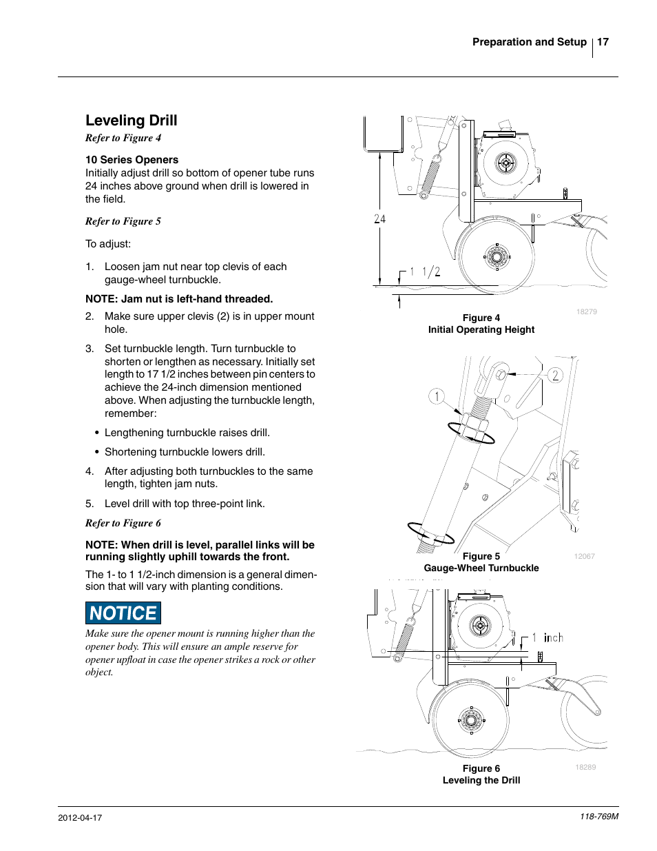 Leveling drill | Great Plains 2420P Operator Manual User Manual | Page 19 / 96