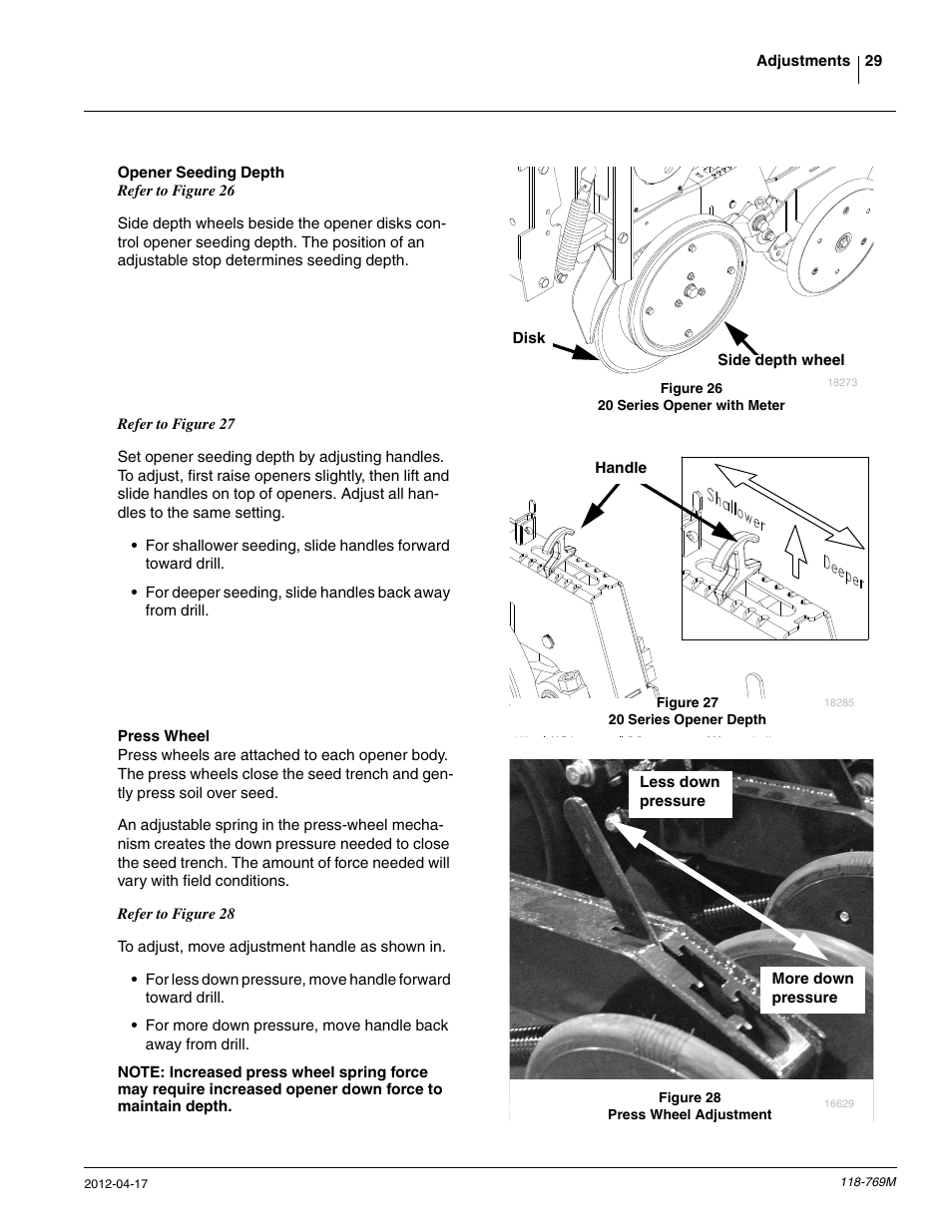 Great Plains 2420P Operator Manual User Manual | Page 31 / 96